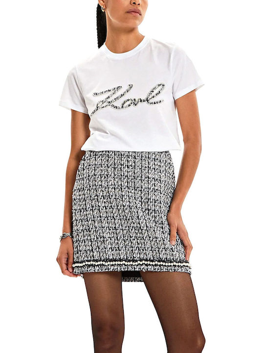 Karl Lagerfeld Femeie Tricou White