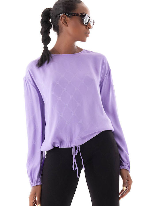 Hugo Boss Damen Bluse Purple