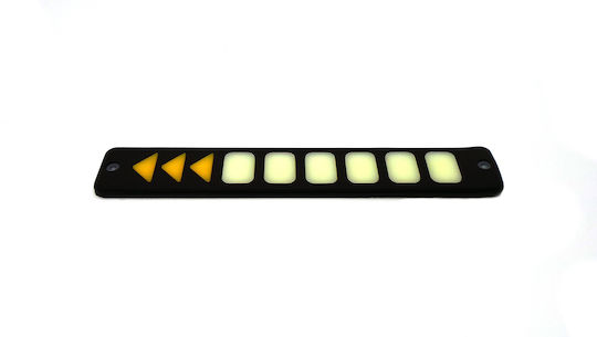Waterproof Daytime Running Lamps Car in Bar Shape LED Universal 6W 2pcs