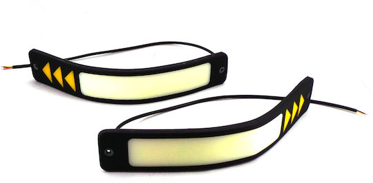 Rectangle Waterproof Daytime Running Lamps Car LED Suzuki Across 6W 2pcs