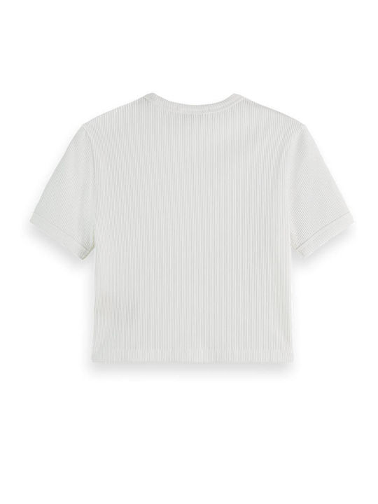 Scotch & Soda Γυναικείο T-shirt White