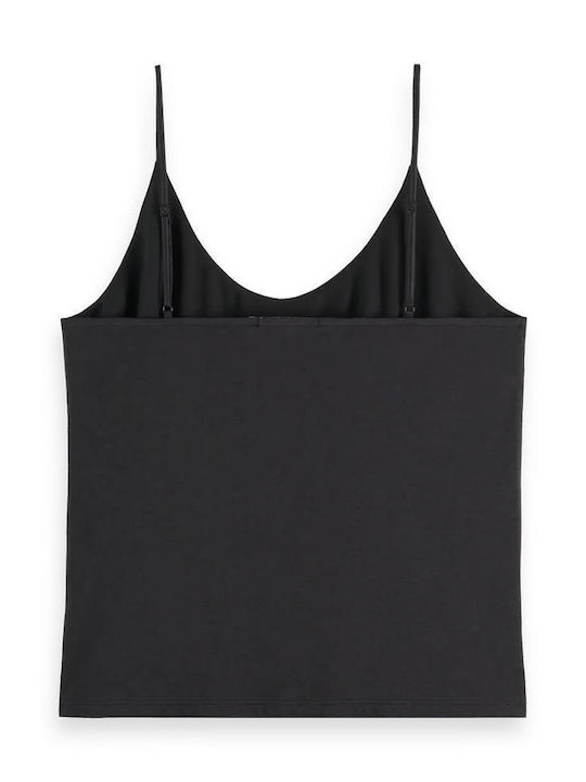 Scotch & Soda Women's Blouse Sleeveless Black