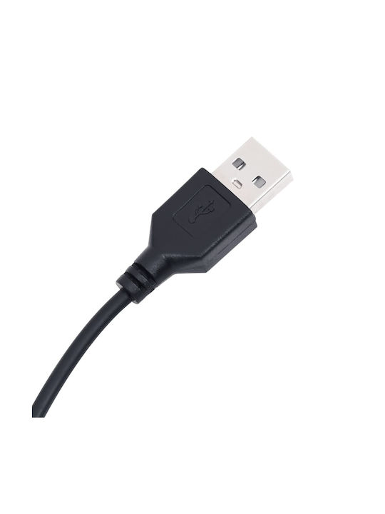 Birou Din Lemn Gri cu LED și USB cu Dimensiuni 140x55x91cm