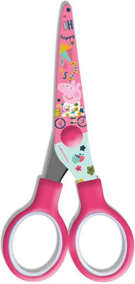 Diakakis Kinder-Bastelschere 13,5cm mit Metallklinge Peppa Pig 482714