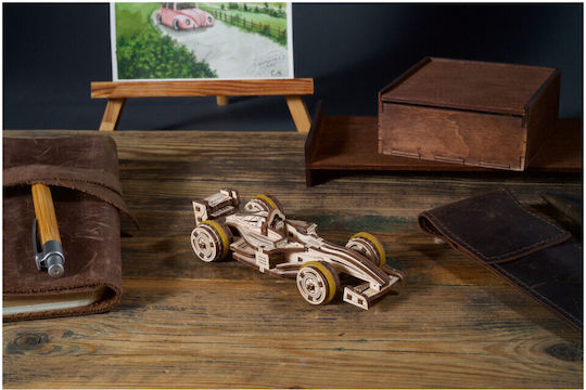 Ugears Holz-Bauspielzeug Compact Racer