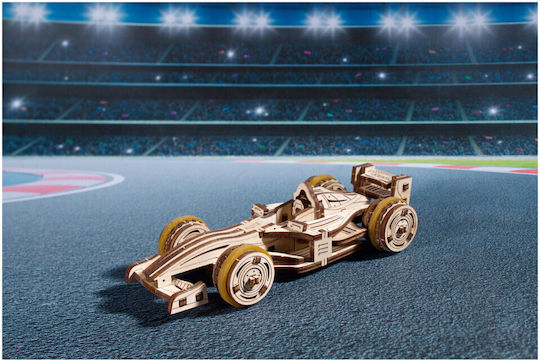 Ugears Holz-Bauspielzeug Compact Racer