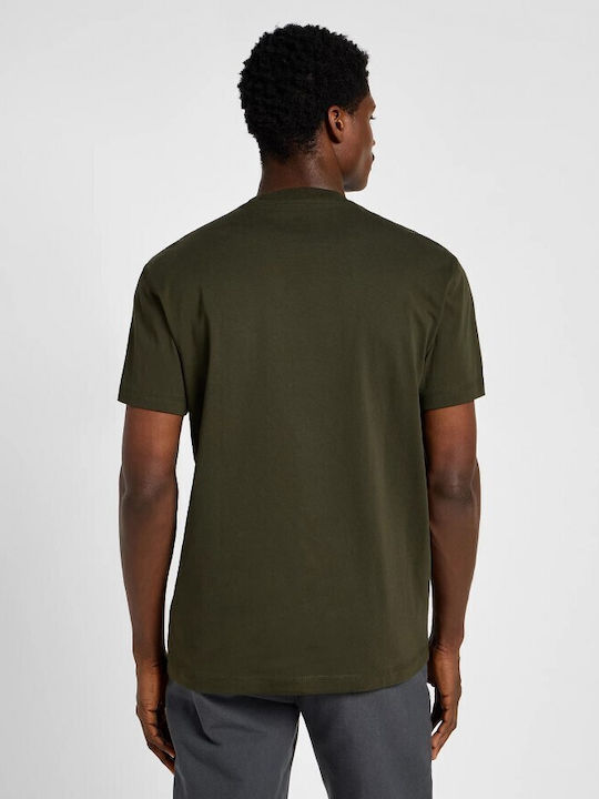 Lee Herren T-Shirt Kurzarm Khaki