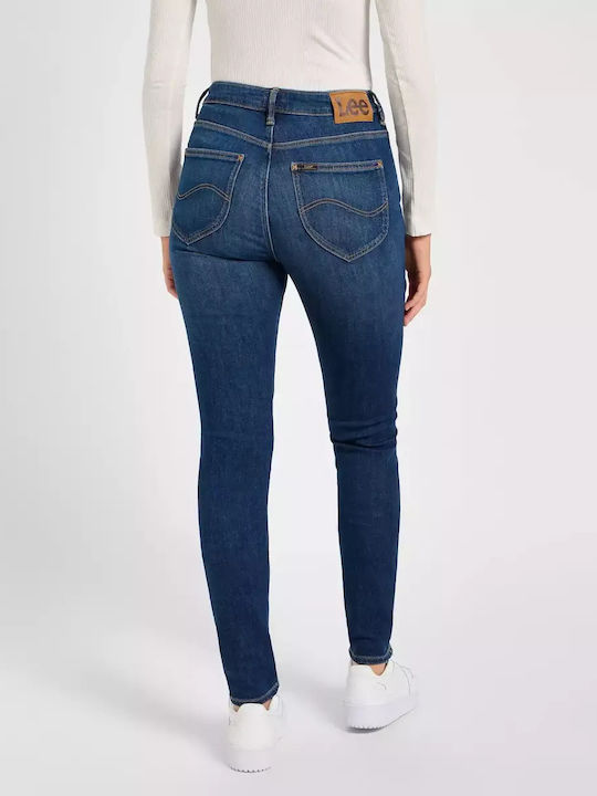 Lee Scarlett Damenjeanshose Blue