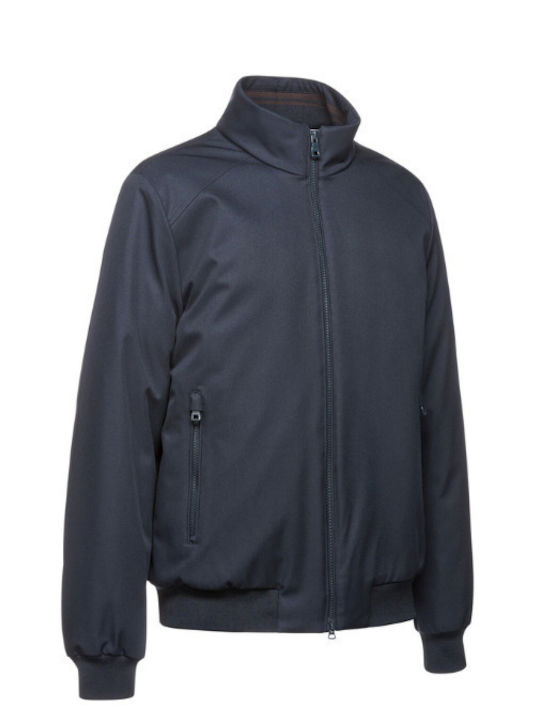 Vincit Μπουφάν Bomber Αδιάβροχο και Αντιανεμικό Navy Blue