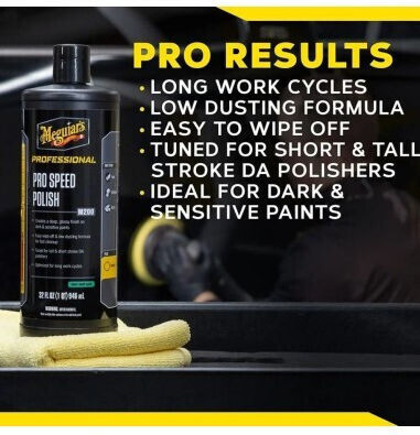 Meguiar's Pro Speed Polish Πάστα Γυαλίσματος για Αμάξωμα 946ml