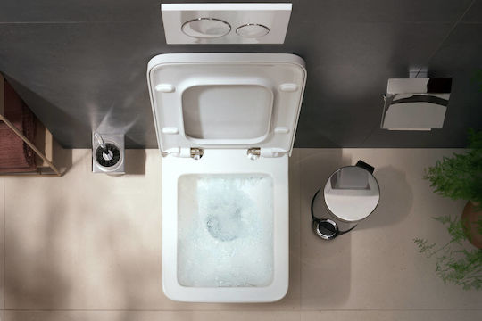 Hansgrohe Μεταλλικό Καλαθάκι Μπάνιου 0.9lt Μπρονζέ