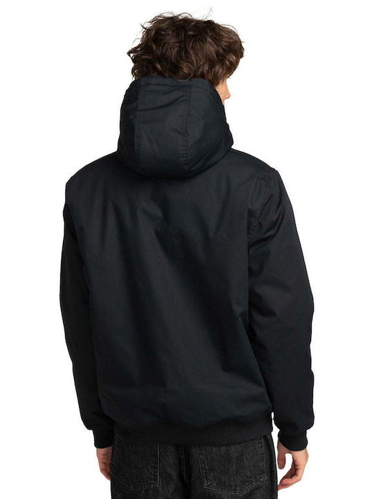 Element Men's Bomber Jacket Waterproof and Windproof Flint Black