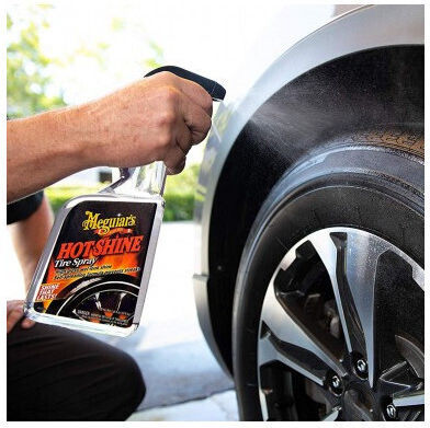 Meguiar's Hot Shine Tyre Dressing Spray Lustruire pentru Elastici Auto 710ml