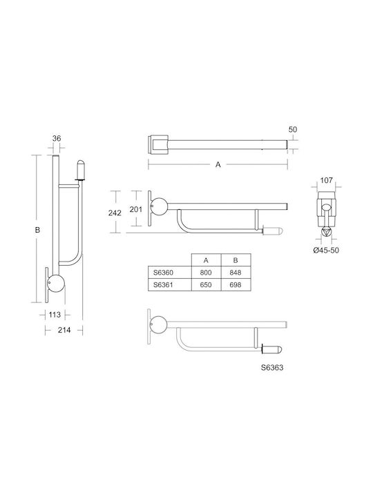 Ideal Standard Paper Holder Ceramic White