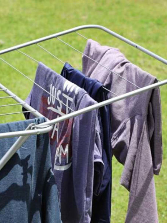 Klappbar Wäscheständer Boden für den Garten mit einer Länge von 18m
