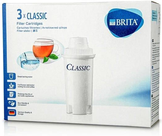 Brita Ανταλλακτικό Φίλτρο Νερού για Κανάτα Classic 3τμχ