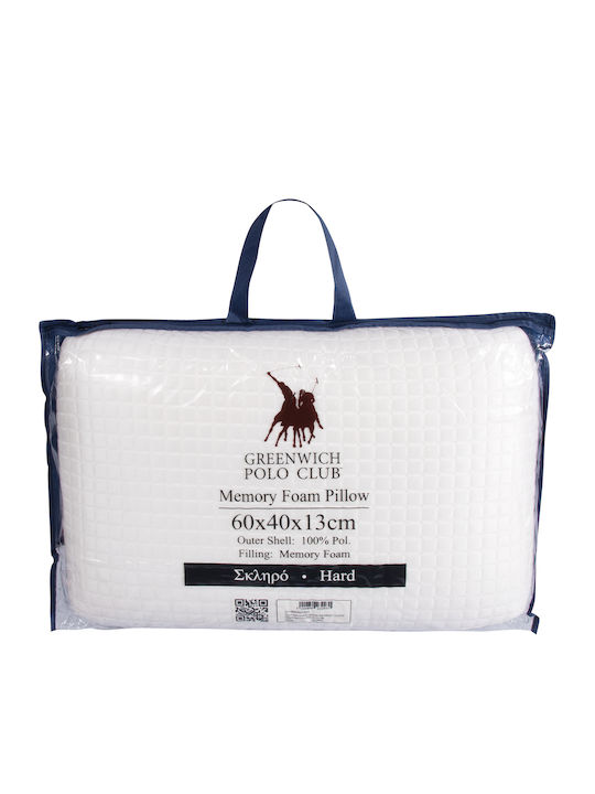 Greenwich Polo Club 2343 Kopfkissen Schlaf Memory-Schaum 40x60x13cm