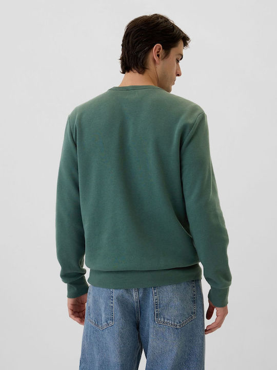 GAP Logo Herren Sweatshirt Moores Green