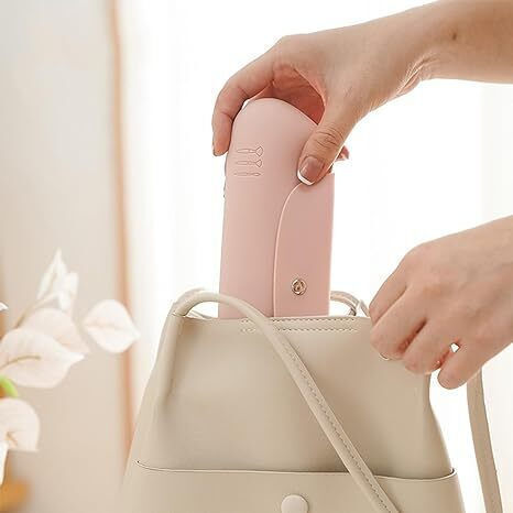 Beige Brush Carrying Case