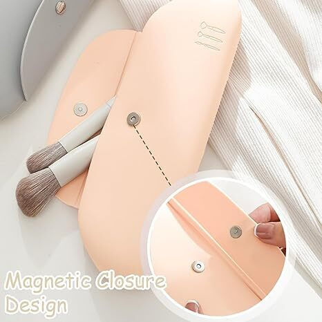 Beige Brush Carrying Case