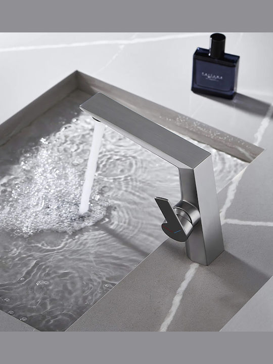 Naron Mixing Sink Faucet Gun Metal