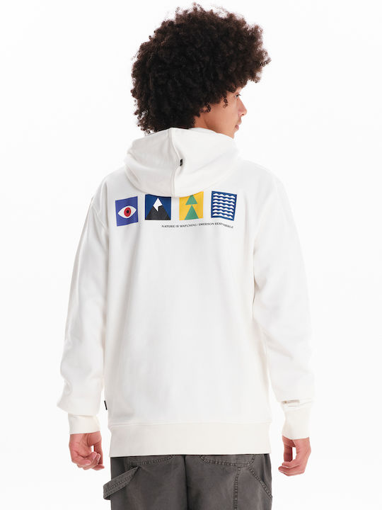 Sweatshirt mit Kapuze Off White