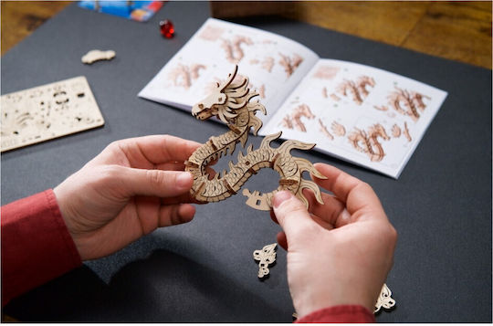 Ugears Построителна дървена игра Ξύλινος Δράκος