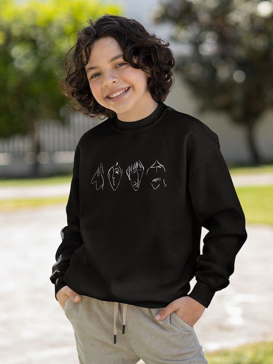 TKT Fleece Kinder Sweatshirt White