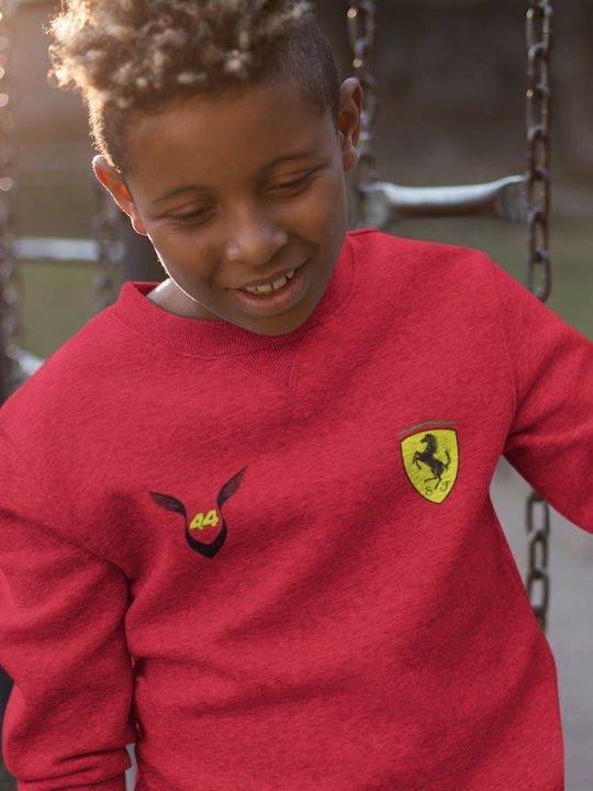 Fleece Kinder-Sweatshirt Black