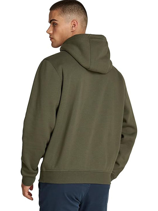 Tommy Hilfiger Flag Herren Sweatshirt Jacke Green Way