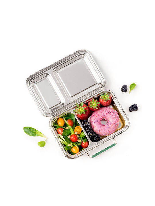 Lekkabox Кутия за обяд Inox Зелен 1бр