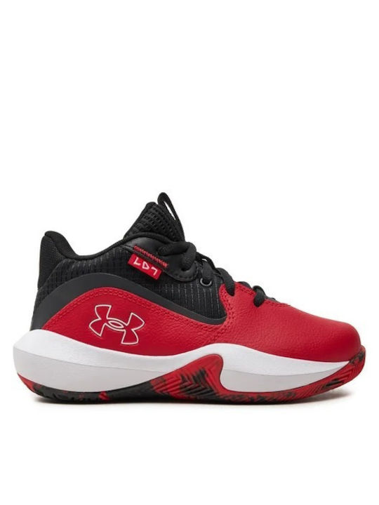 Under Armour Lockdown 7 Basketball Red