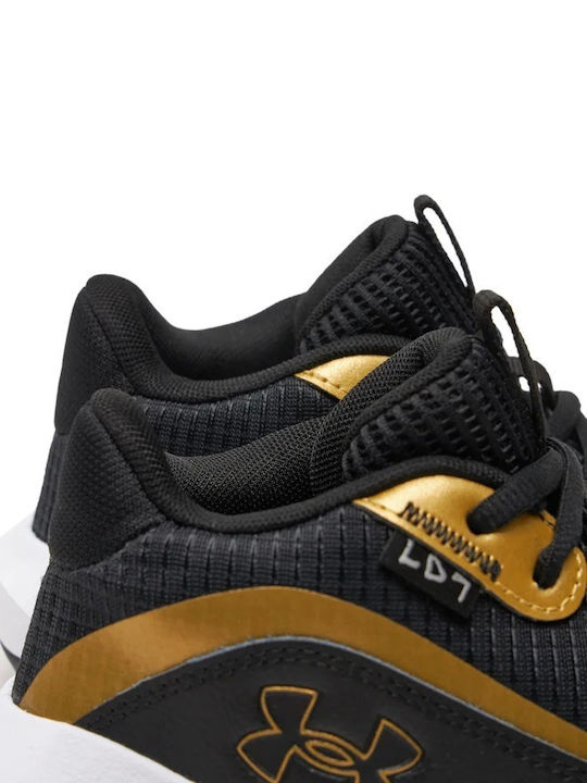 Lockdown 7 Kids Sports Shoes Basketball with Laces Black