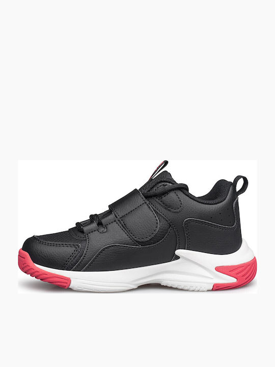 Memory Pick 2 Nanobionic Încălțăminte Sport Copii Impermeabilă Baschet Cu Închidere Hoop & Loop Neagră