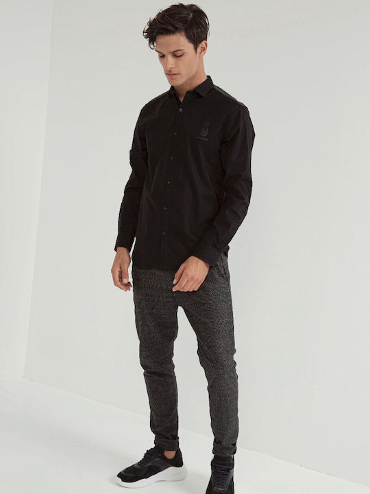 Edward Jeans Men's Shirt Black