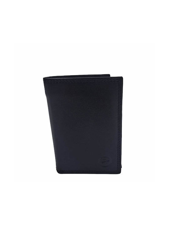 Daston Men's Leather Wallet with RFID Black