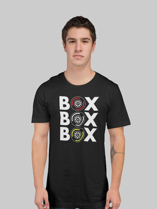 "box Box Box" T-shirt Red