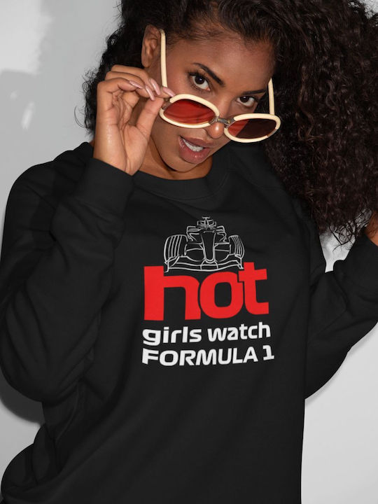 Hot Girls Watch F1 W Sweatshirt White