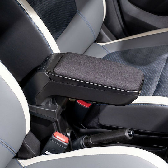 Rati Armster Car Fabric Armrest for Ford Fiesta Black