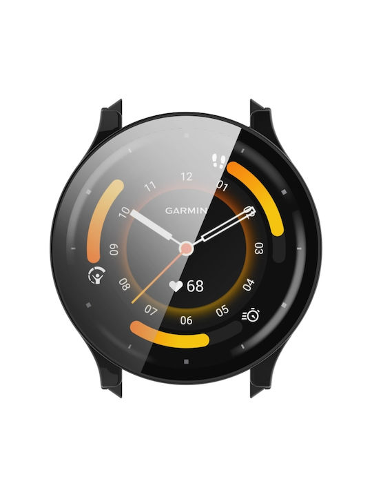 Carcasă de Plastic în culoarea Negru pentru Garmin Venu 3S