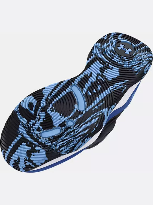 Gs Zone Bb 2 Kids Sports Shoes Basketball with Hoop & Loop Closure Blue