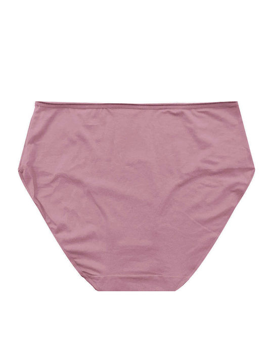 Hochtailliert Damen Slip Blau