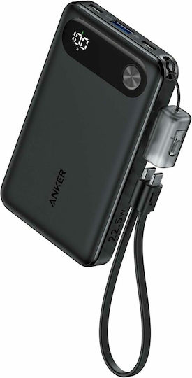 Anker PowerCore 10000mAh 22.5W με Θύρα USB-A και 2 Θύρες USB-C Μαύρο