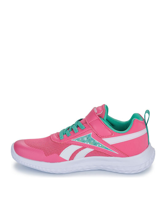 Rush Runner Rush Runner 5 ALT Kids Sports Shoes Running with Hoop & Loop Closure Pink