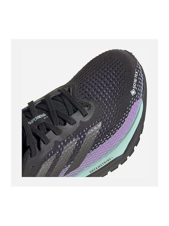 Supernova Gtx Sport Shoes Running Waterproof with Gore-Tex Membrane Black