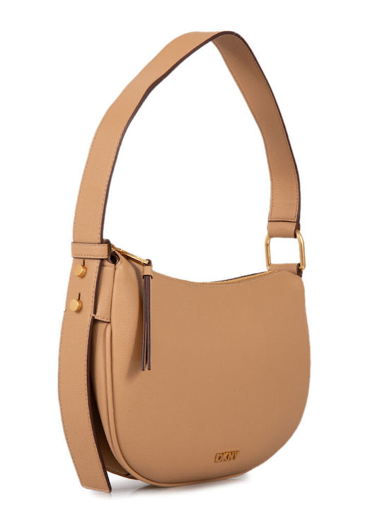 DKNY Damen Tasche Schulter Beige