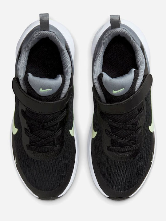 Revolution Revolution 7 Kids Sports Shoes Running with Hoop & Loop Closure Black