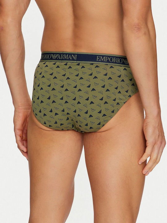 Men's Slips Marine, Olive 3Pack