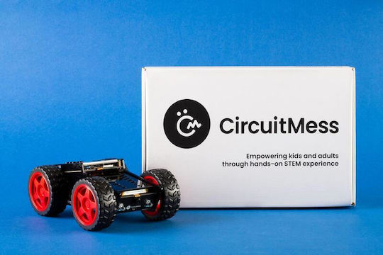 CircuitMess Circuitmess Wheelson Diy Ai Self-driving Car STEM Образователна Игра Роботика за 7+ години Години