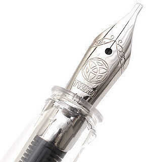 Twsbi Eco White Piston Kalligraphiefüller Fein Weiß
